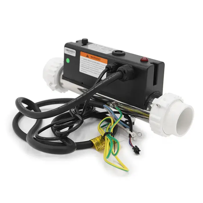 Thermostat de chauffage électrique pour piscine, 1kw/2kw/3kw, système de chauffage par Circulation pour baignoire de Massage, équipement de chauffage pour piscine domestique