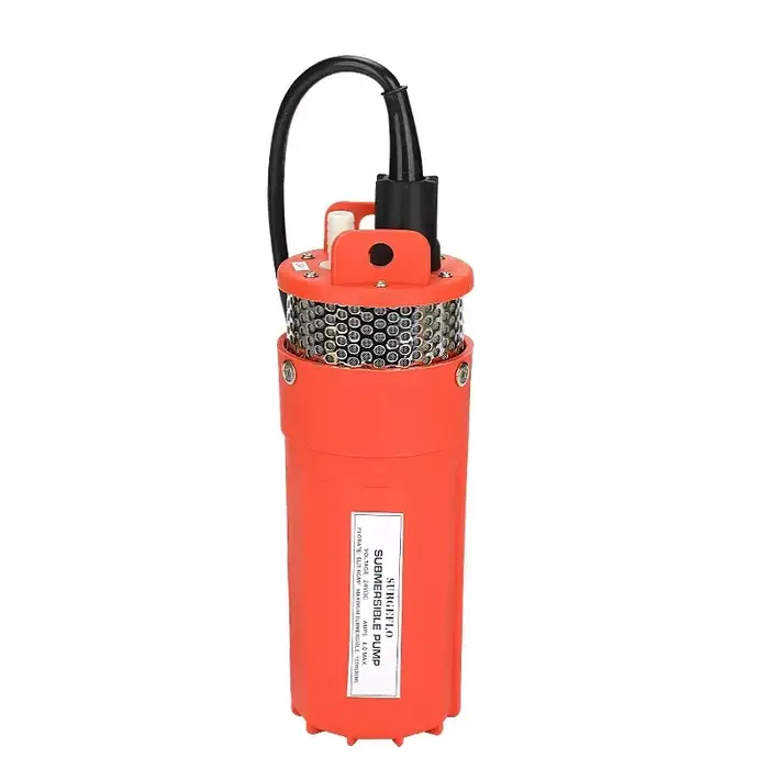 Pompes submersibles 12V 24V 220V pour irrigation, élevage et aération d'étangs à utiliser en profondeur jusqu'à 70m