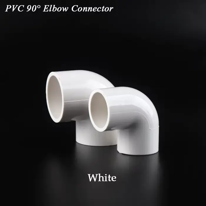 Connecteur PVC 20 25 32 40mm, 10 pièces, coude de tuyau d'alimentation en eau à 90 degrés, Joint en 