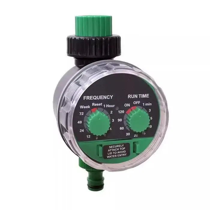 Robinet à tournant sphérique de jardin, minuterie d'arrosage électronique automatique, minuterie d'i