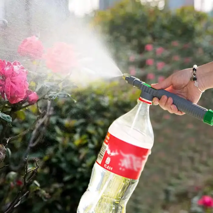 Pulvérisateur d'arrosage pour jardin respectueux de l'environnement, haute pression, petite pression manuelle, tête de pulvérisation réglable pour arrosage de plantes, nettoyage de voitures et désinfection