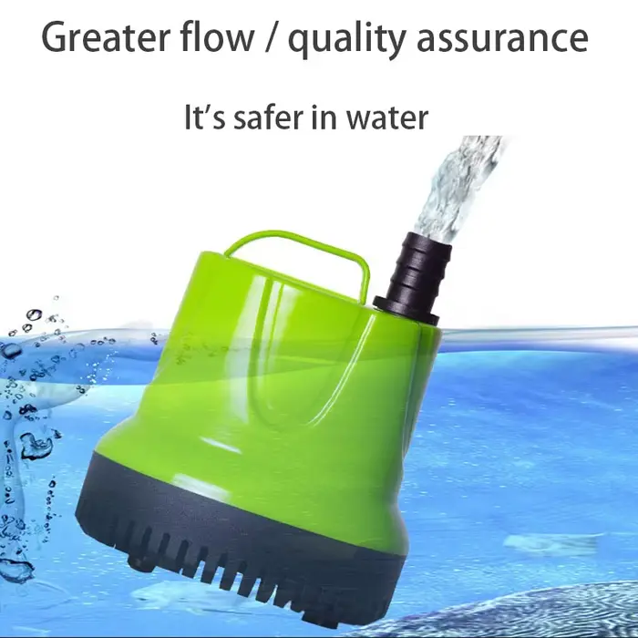 Pompe à eau submersible pour étang à poissons