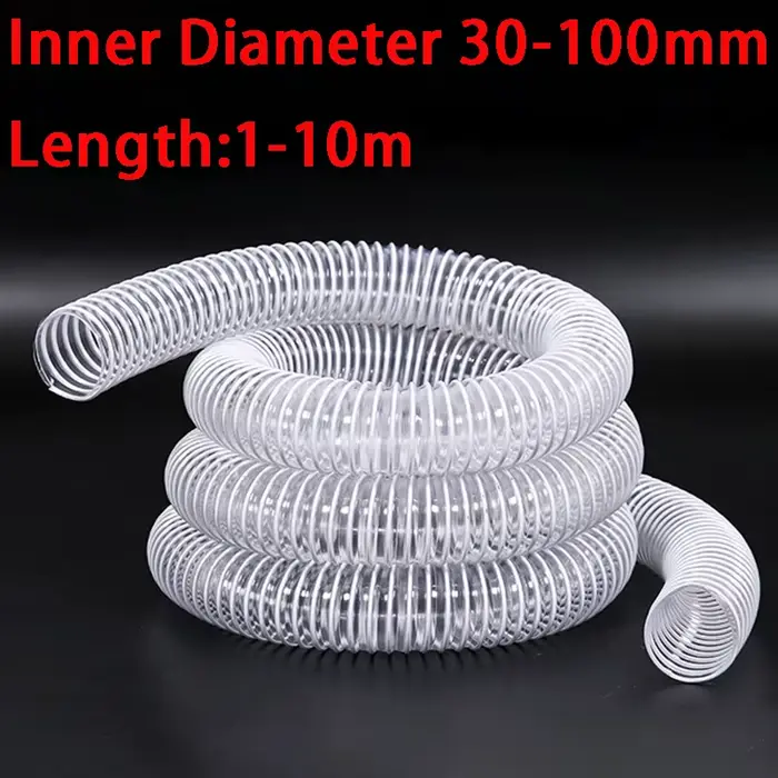 Tuyau en plastique PVC Transparent