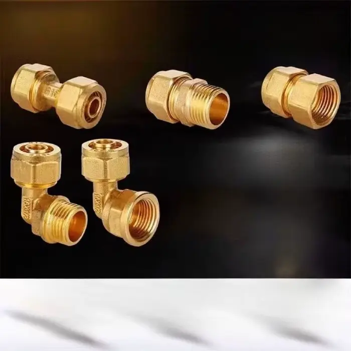 Ensemble de 1 pièce de joints en cuivre pour tuyaux en aluminium et plastique 1216