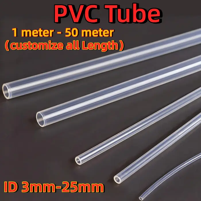 Tuyaux de plomberie PVC transparents haute qualité pour arrosage jardin, vidange de carburant et aquarium poissons longue durée de vie matériaux premiers robustes et durables