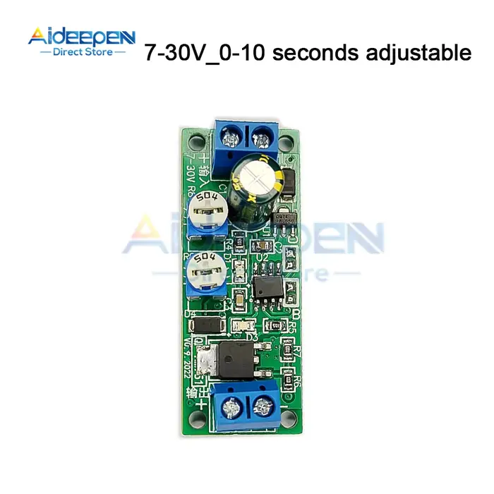 Module de relais de minuterie 12V 24V haute puissance pour programmation d'arrosage et contrôle d'équipement à intervalles personnalisables occasions spéciales