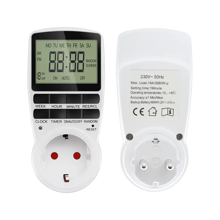 Minuterie numérique électronique programmable