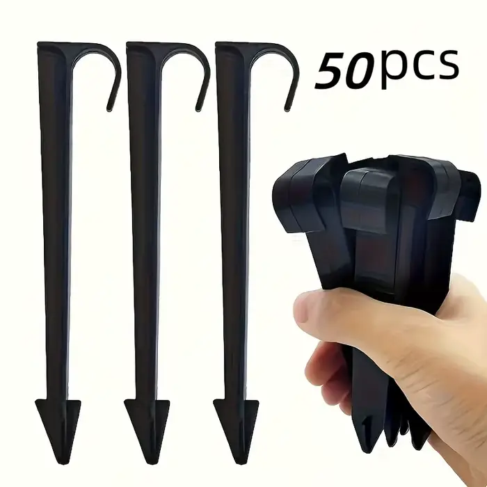 50 ancrages de sol durables et pratiques pour tuyaux d'arrosage, adaptés aux supports de tuyaux d'ir