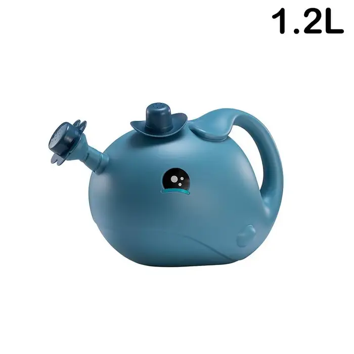 Arrosoir 2200 ml pour extérieur, motif baleine de dessin animé pour enfants, pot d'arrosage mignon p