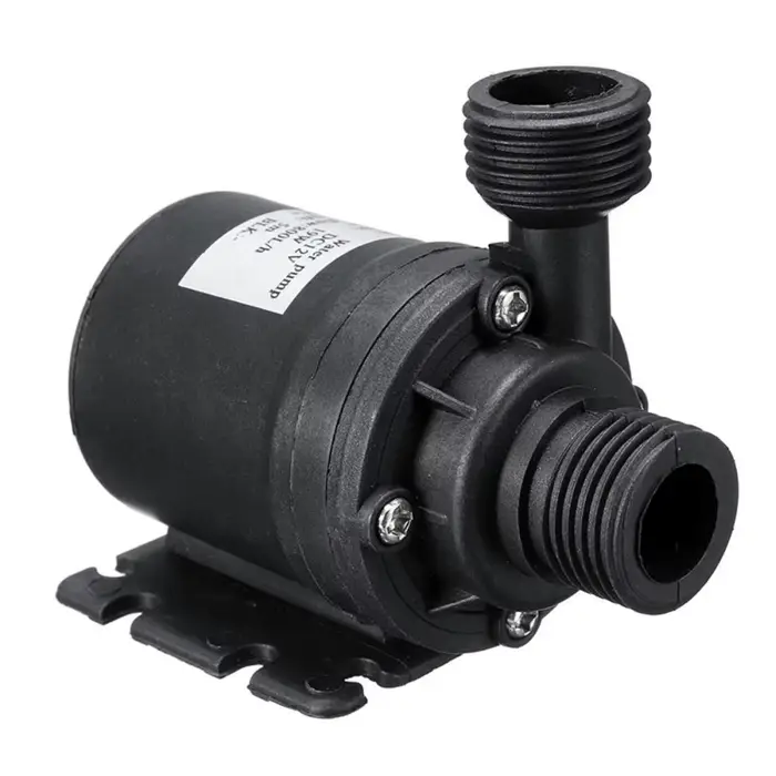 Pompe centrifuge DC12V/24V haute performance submersible pour irrigation et systèmes aquatiques silencieux à faible bruit pour usage résidentiel et commercial