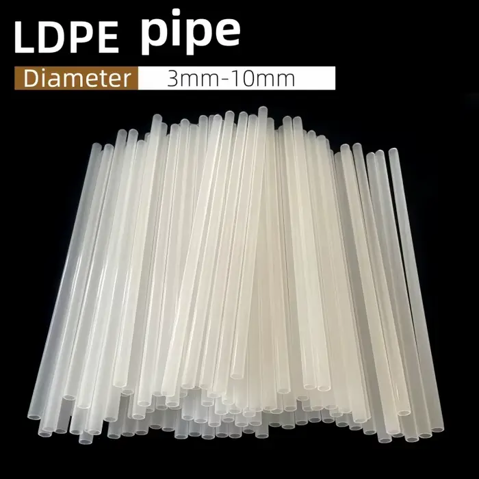Tuyau Ldpe, tuyau en plastique, tuyau de tête de pompe, tuyau transparent Pe, tuyau d'aspiration, tu