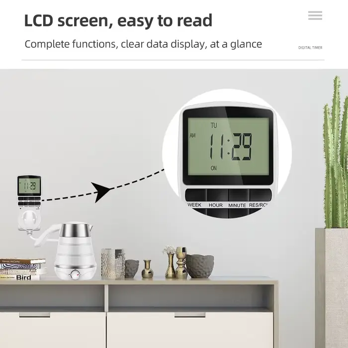 Minuterie numérique électronique