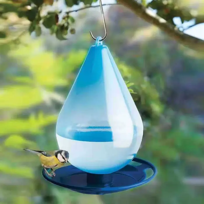 Mangeoire à eau pour oiseaux, abreuvoir pour gouttelettes, abreuvoir suspendu pour oiseaux sauvages, pour jardin extérieur, outils d'élevage d'oiseaux