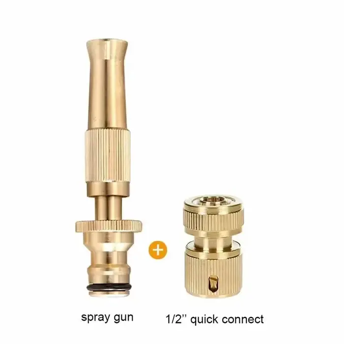 Buse de pulvérisation pistolet à eau en laiton haute pression arroseur