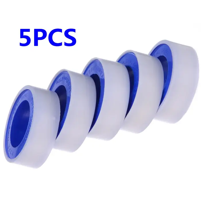 Ruban d'étanchéité en fil PTFE pour tuyau d'étanchéité 12mm x 0,075mm x 10mètres, 20 pièces, étanche pour gaz et eau, scellement de robinet et conduits, résistance à la chaleur et à la corrosion, idéal pour bricoleurs et professionnels