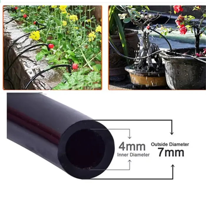 Tuyau d'arrosage en PVC pour jardin