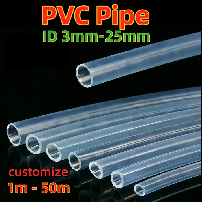 Tuyaux en PVC de 1 à 25 m