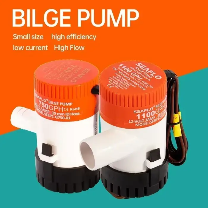 Pompe de cale submersible SEAFLO 12V 24V pour bateaux de croisière et voiliers sécurité embarcation gestion eau排水泵产品描述和特性，以HTML格式呈现，并在最后加入一个优化的长尾SEO标题。此内容专注于产品的优点和客户利益，避免提及价格、原产地等信息。