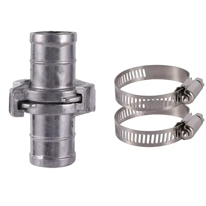 Raccord rapide pour tuyaux d'eau, raccord de tuyau en aluminium, connecteur rapide avec pince, tuyau