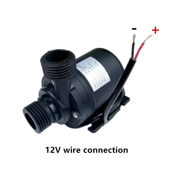 Pompe à eau submersible 12V 800L/H 5m DC24V moteur sans brosse Circulation d'eau pompes à eau solaires pour Touring RV fontaine Aquarium