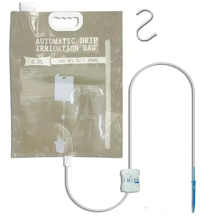 Dispositif d'arrosage automatique des plantes de 6,5 L, contrôle du débit d'eau, sac d'irrigation go