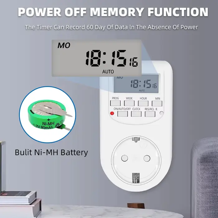 Minuterie numérique programmable électronique