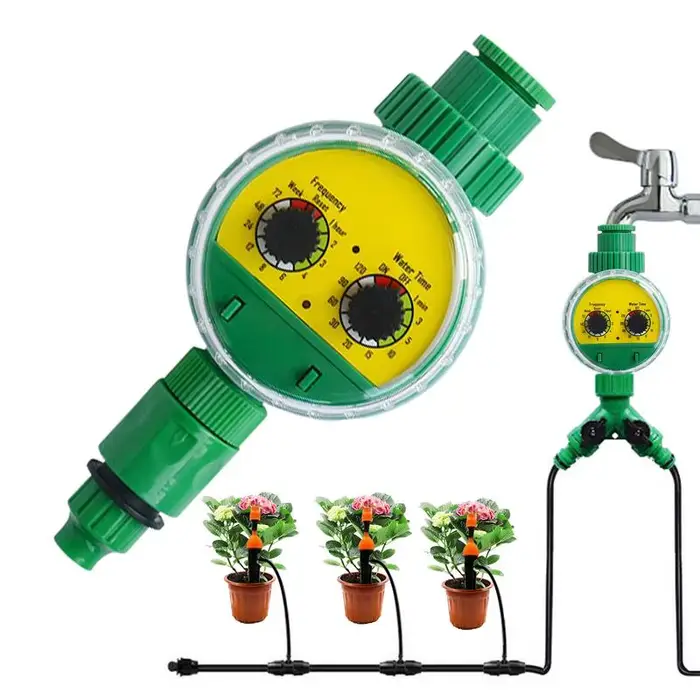Système de minuterie d'arrosage automatique programmable, contrôleur d'irrigation goutte à goutte, e