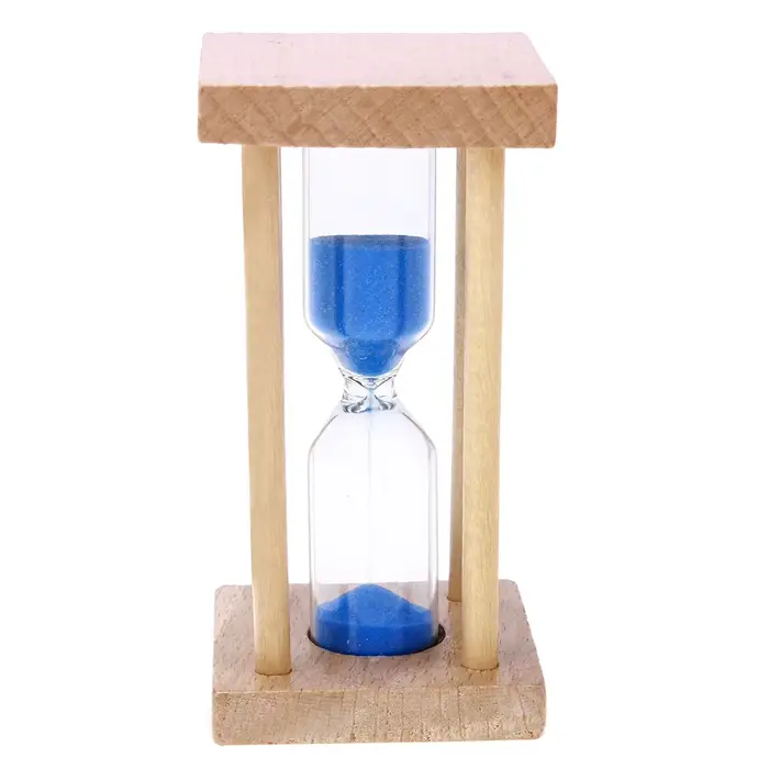 Minuterie de sable en bois de 5 Minutes, sablier en bois multifonction, minuterie décorative, horlog