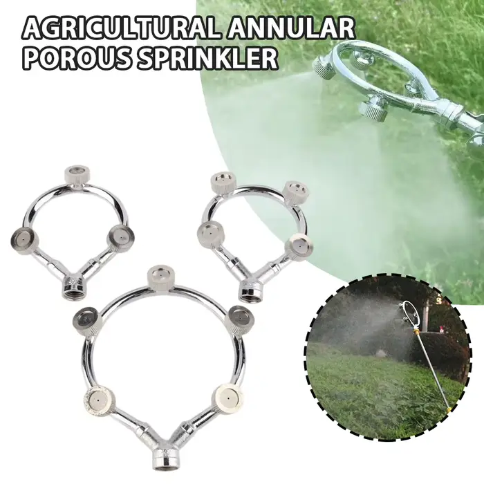 Buse de pulvérisation agricole, buse annulaire multifonctionnelle en acier inoxydable, buse d'atomis