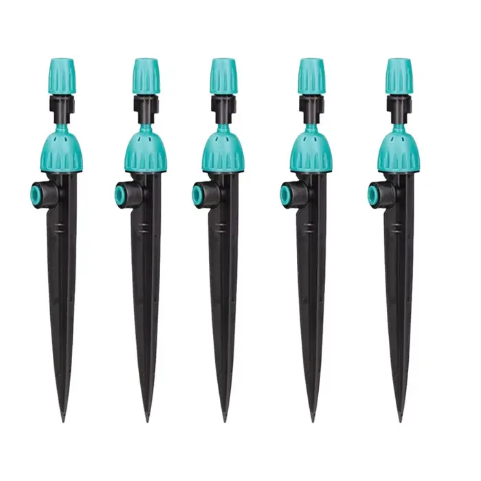 5 PIÈCES/ENSEMBLE 360 °   Arroseur automatique réglable pour pelouse, système d'arrosage encastré à 