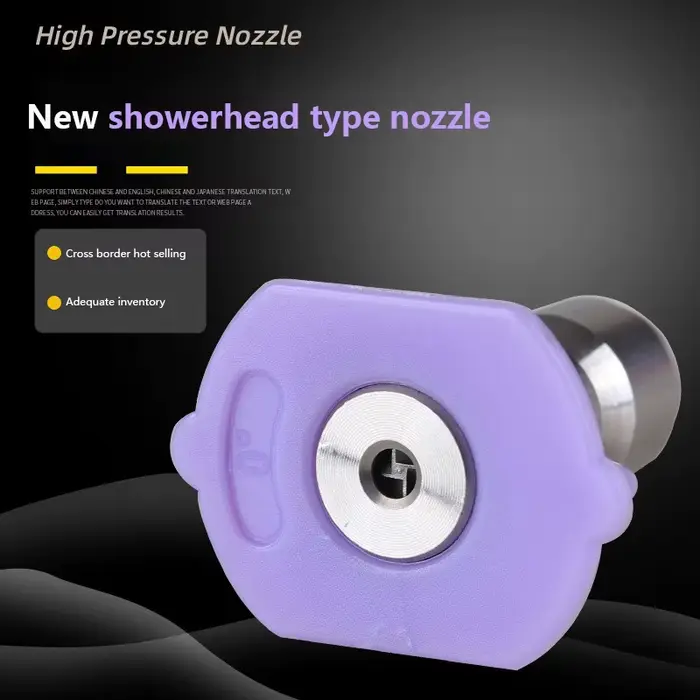 Pointes de laveuse à brouillard par pulvérisation pour jardinage et nettoyage avec connexion rapide 1/4 et buse d'eau végétale à 4 voies pour plantes en pleine santé