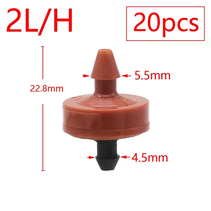 2L 4L 8L goutteur Irrigation 2/4 voies flèche compte-gouttes connecteur croix séparateur d'eau émett