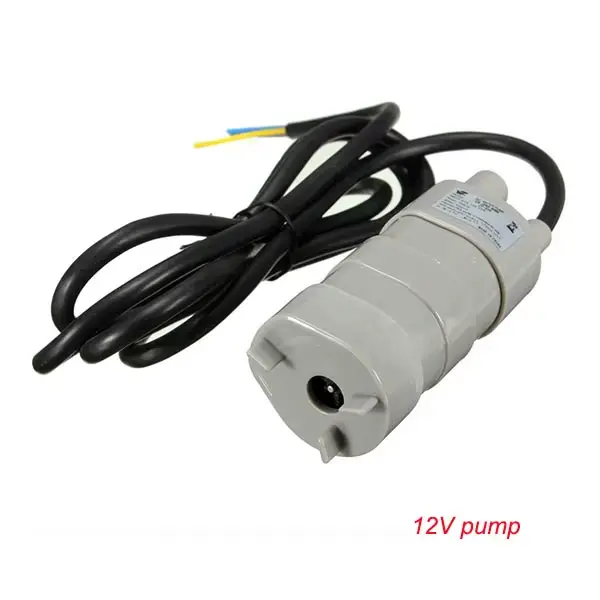 Pompe à eau SubSN pour bain d'aquarium, pompe à moteur, DC 12V, 24V, 600L, H