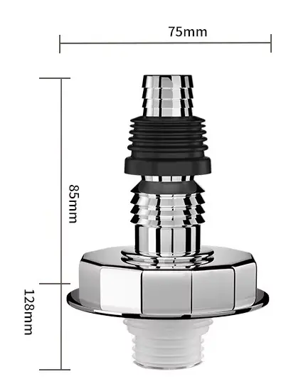 Joint de vidange de sol pour Machine à laver, connecteur de tuyau à Double usage, adaptateur de tuya