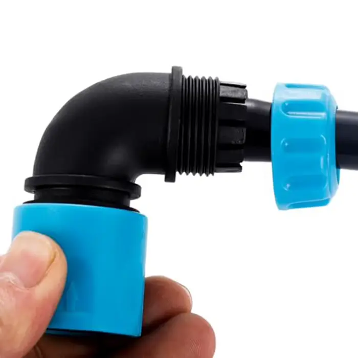 Connecteurs rapides coudés pour tuyau d'arrosage