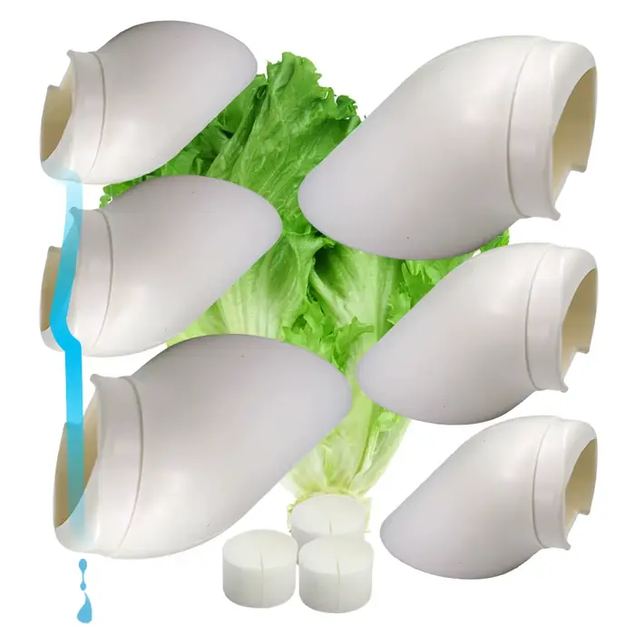 Outil de culture sans sol, tasse de pépinière de colonisation hydroponique, avec éponge de culture, 