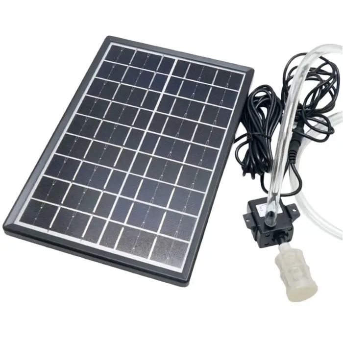 Pompe à eau solaire 12V, pompe submersible pour la circulation de l'eau, la filtration et l'oxygénat