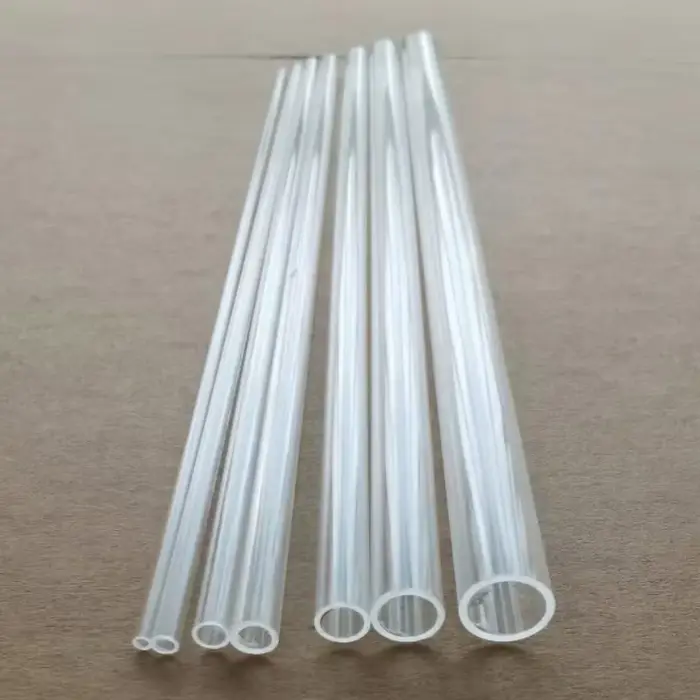 Tuyau rond en acrylique transparent pour jardinage aquarium approvisionnement en eau irrigation facile à installer pour extérieur usage domestique