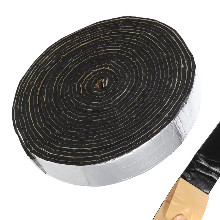 Bande isolante pour tuyaux en plastique argent résistante au froid et aux UV pour protection contre le gel en hiver usage extérieur jardin cour