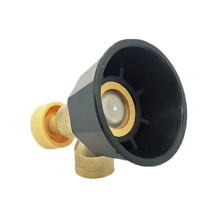 Arroseur agricole coupe-vent