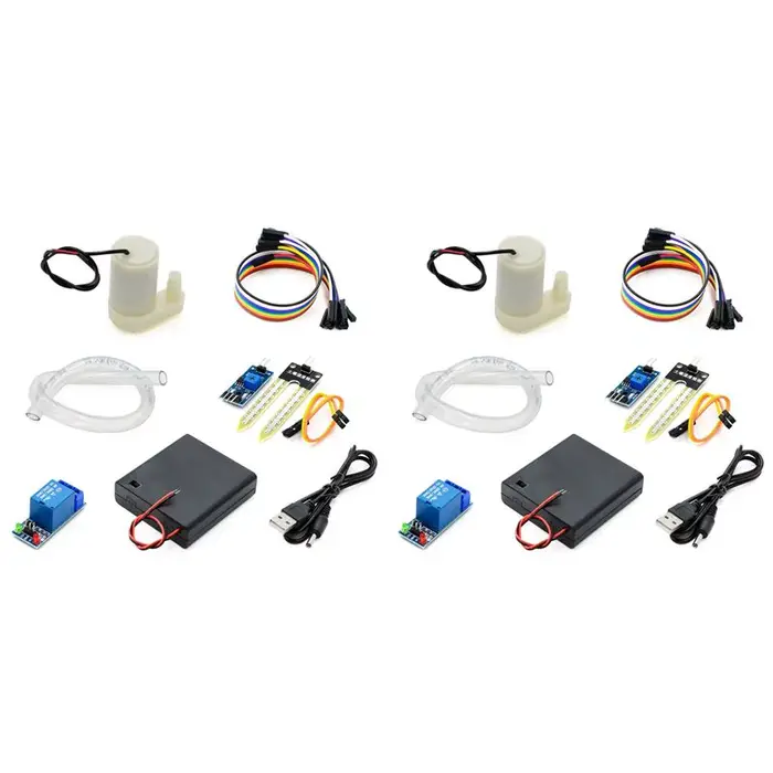 Kit d'irrigation automatique A36T-2Set, pompe à eau, détection d'humidité du sol, arrosage goutte à 