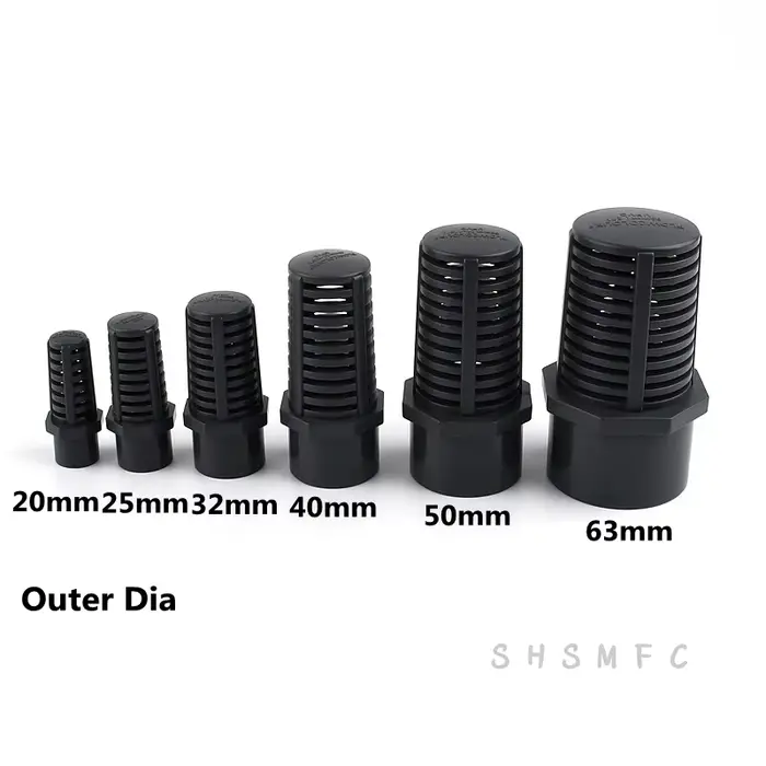Connecteur de filtre en plastique, raccords de filtre en plastique, taille 20,25,32,40,50,63mm, 1 ~ 