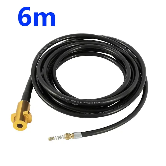 Deboucheur canalisation haute pression Kit de nettoyage de tuyaux d'égouts avec adaptateur
