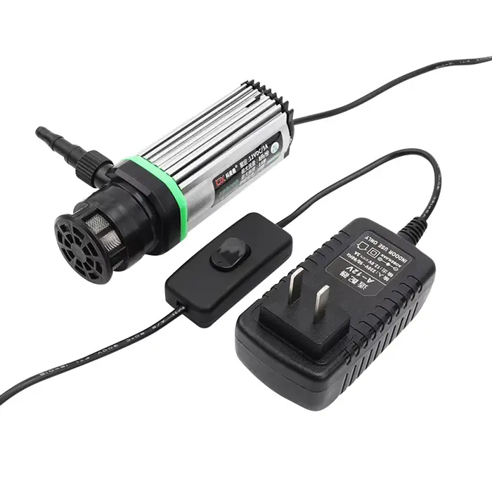 Pompe à eau submersible 12V DC ultra-silencieuse à aspiration par le bas, multifonctionnelle pour le