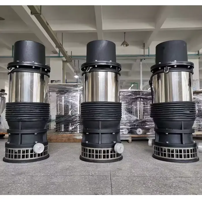 Pompe submersible 7, 5hp pour étang à haut volume