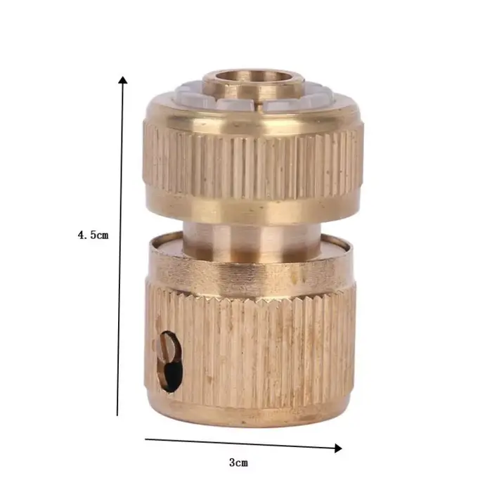 Connecteur de tuyau d'arrosage 1/2 ", adaptateur de robinet de tuyau d'arrosage pour réparation de T