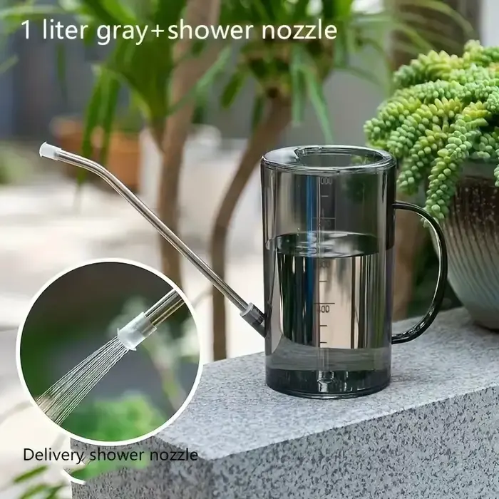 Arrosoir de jardin 1L à long bec avec pelle