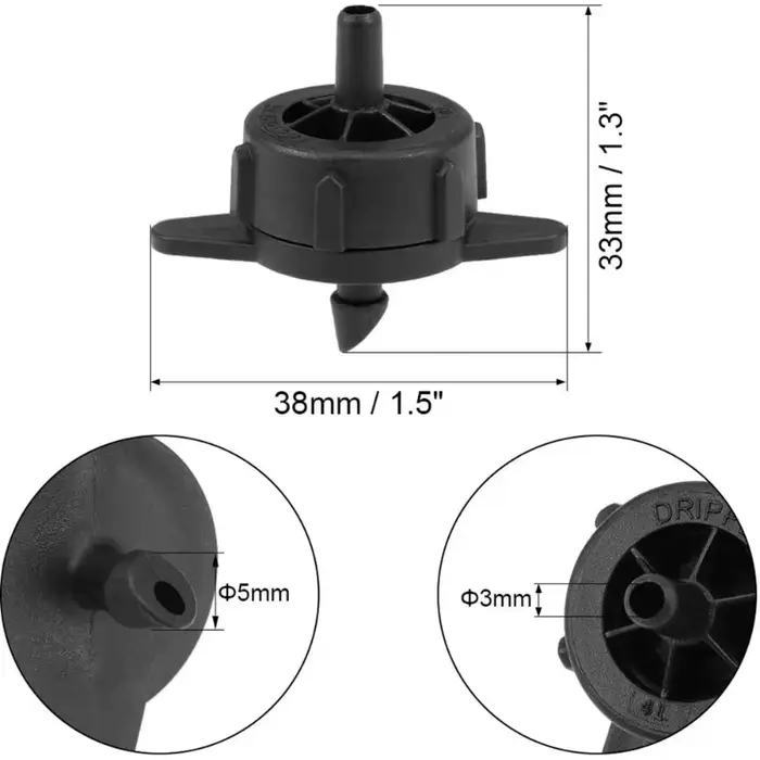 Arroseurs de compensation de pression 2L 4L 8L en plastique de haute qualité pour irrigation goutte à goutte sur pelouses de jardin et balcons en pot de jardin