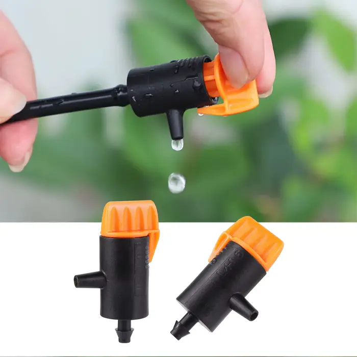 Micro outil d'irrigation goutte-à-goutte réglable compensation de pression régulateur d'arrosage de jardin transmetteur pour jardiniers débutants et expérimentés