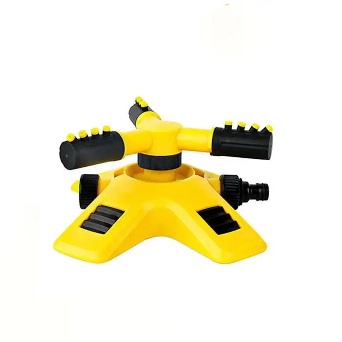 Arroseur d'eau à rotation 360 degrés pour jardin avec buses réglables pour une irrigation efficace et uniforme grands yards occasionnels d'entretien de pelouse